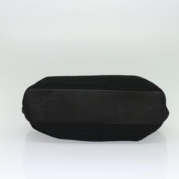 GUCCI Bamboo Hand Bag Canvas Black Silver 002 2058 0439 5 - Picture 9 of 16